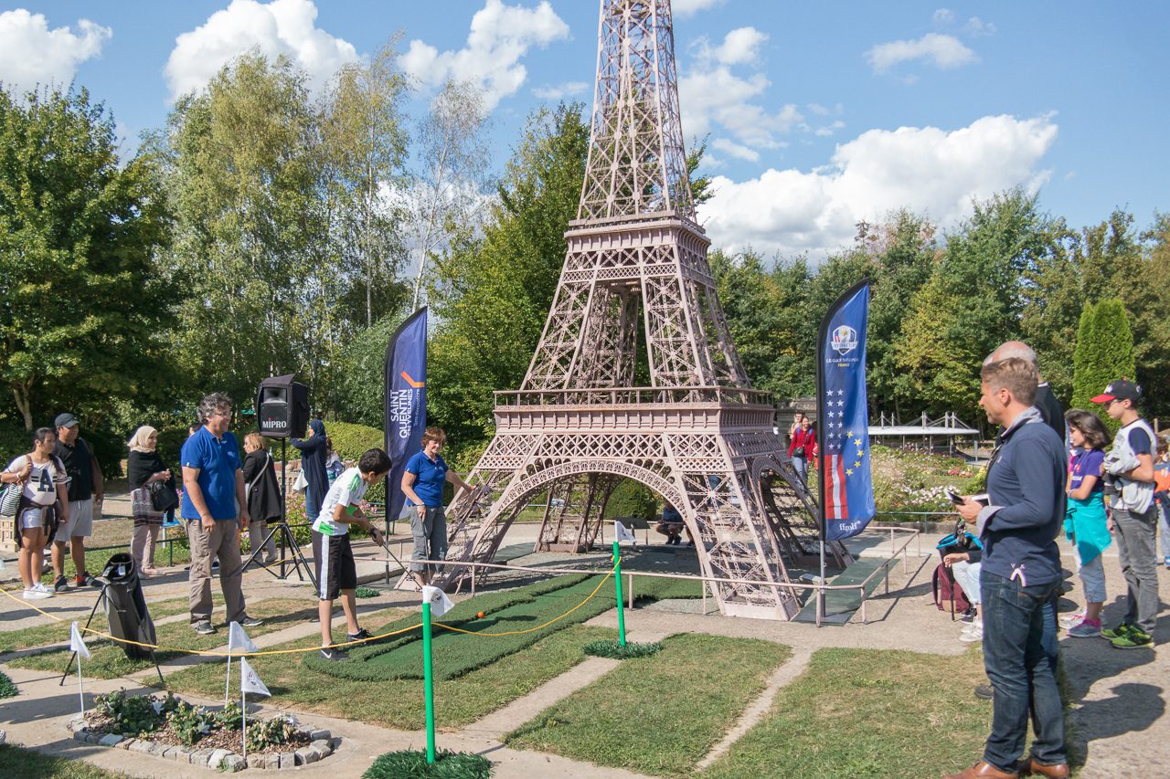 Élancourt - Du golf sous la Tour Eiffel miniature