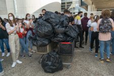 Plus de 100 kilos de déchets ramassés par les élèves autour de leur lycée