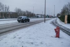 Un manteau de neige a recouvert Saint-Quentin-en-Yvelines