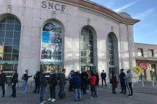 Les salariés de la SNCF ont manifesté contre le projet de réorganisation