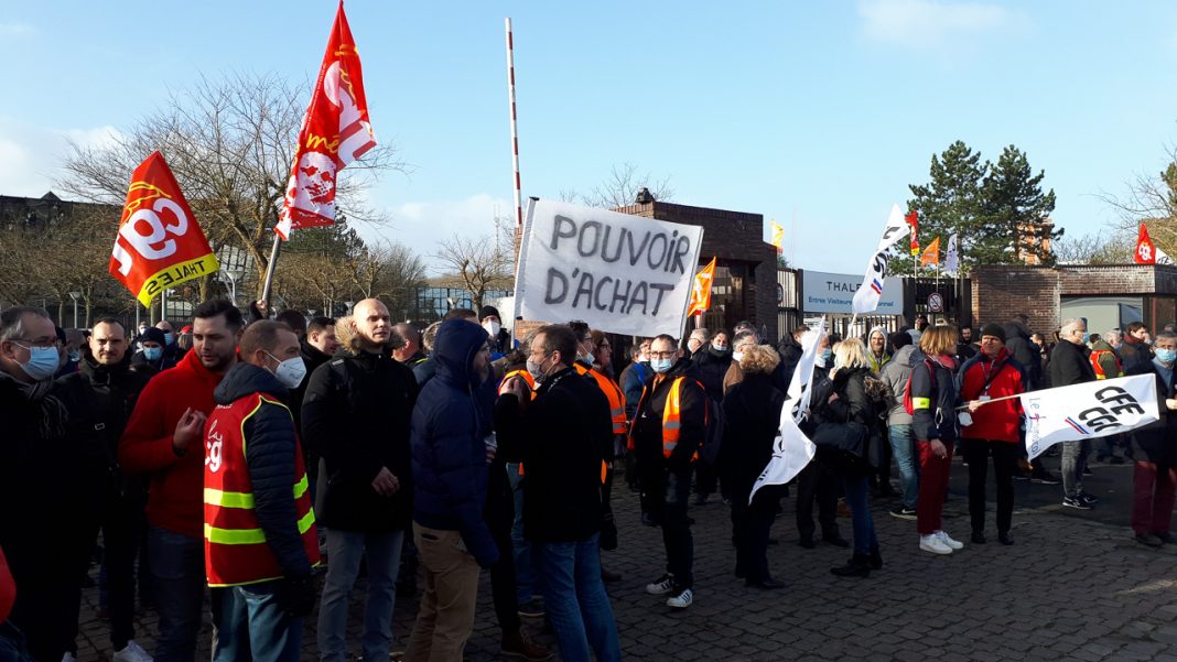 Élancourt - Chez Thales, les syndicats unis et mobilisés pour une  revalorisation salariale | La Gazette de Saint-Quentin-en-Yvelines