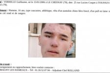 Guillaume, 16 ans, porté disparu depuis le lundi 16 mai