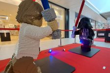 L’univers Star Wars se décline en Lego dans la galerie d’Auchan